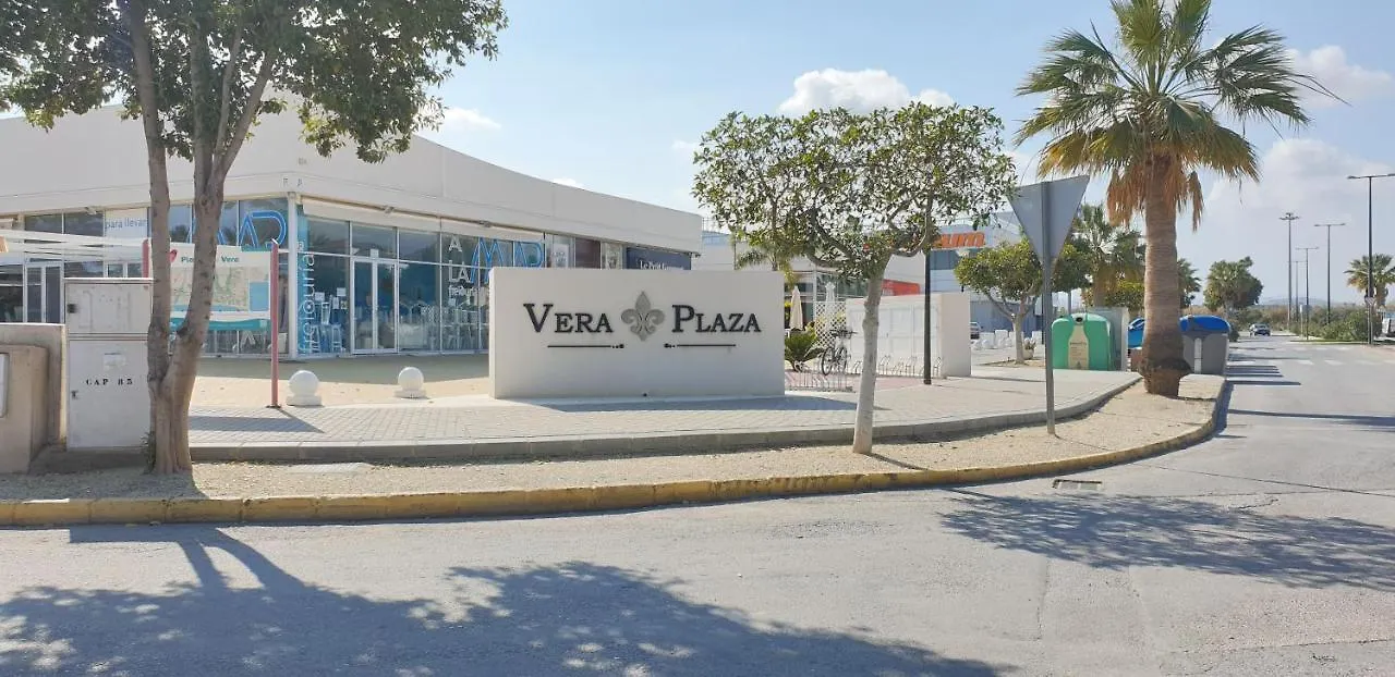 Apartamentos Paraiso: Beachfront Penthouse with Private Rooftop Pool Vera 0*,  Spain